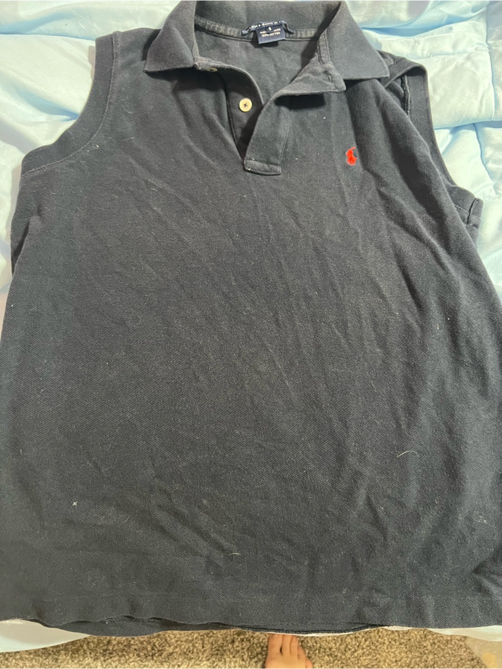 Ralph Lauren Dark Navy Polo with Red Signature Pony